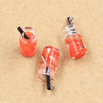 Botella de Cristal con Accesorios de Joyería DIY - Llavero Colgante - Image 22