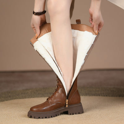 Botas de Algodón Grueso Antideslizantes para Mujer - Image 12