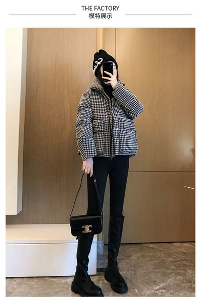 Abrigo de Algodón Suelto para Otoño Invierno - Diseño Moderno y Versátil - Image 10