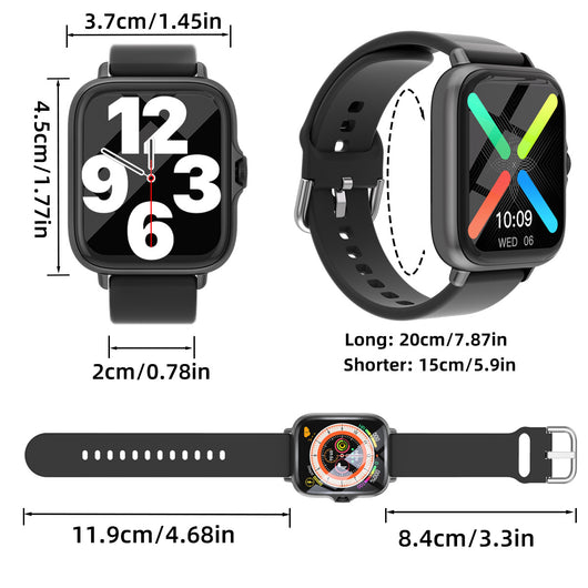 Reloj Inteligente con Monitor de Frecuencia Cardíaca y Presión Arterial - Image 7