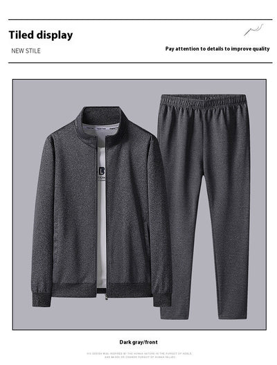 Conjunto de Cardigan y Pantalón para Hombre Adulto Mayor - Image 26