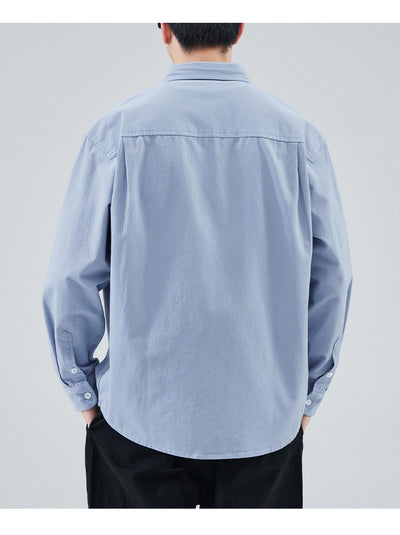 Camisa Suelta de Algodón Premium para Hombre - Image 13