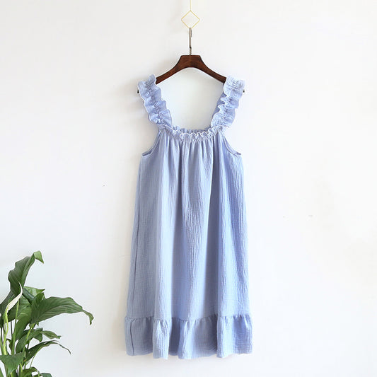 Vestido Cómodo y Lindo de Largo Medio para Casa