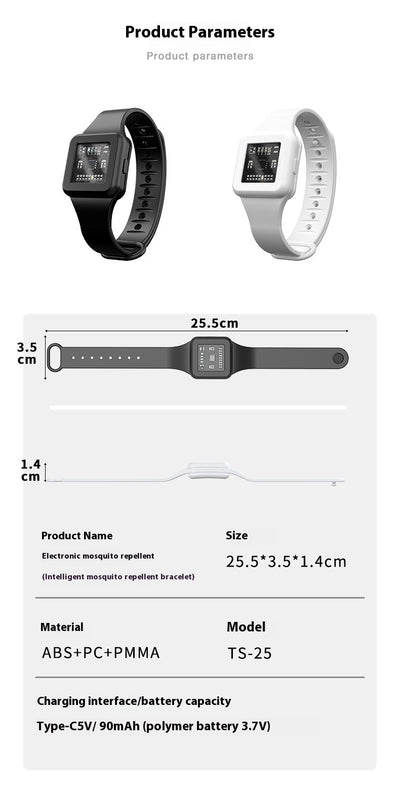 Reloj Repelente de Mosquitos Ultrasónico - Image 31