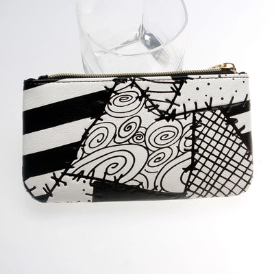 Cartera Larga con Calavera de Cuero PU - Billetera de Moda con Cierre de Hebilla - Image 5