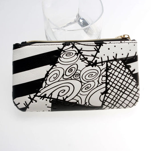 Cartera Larga con Calavera de Cuero PU - Billetera de Moda con Cierre de Hebilla - Image 5