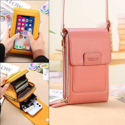 Bolsa Mensajera Táctil para Celular - Diseño Femenino Compacto - Image 9