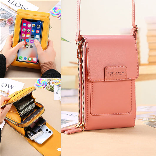 Bolsa Mensajera Táctil para Celular - Diseño Femenino Compacto - Image 9