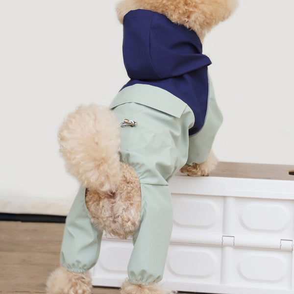 Chaqueta Impermeable y Antipolvo para Perros Pequeños y Medianos