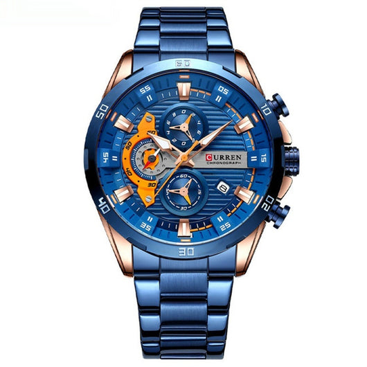 Reloj de Motociclista Acero Inoxidable Seis Manecillas - Image 5
