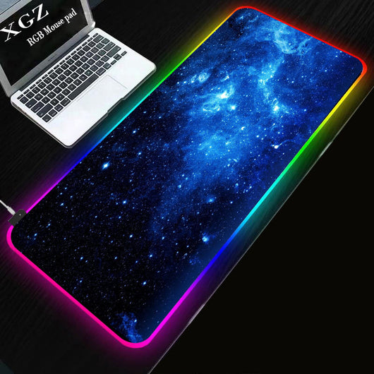 Mousepad RGB Cielo Estrellado Oversized Luminoso Antideslizante - Image 8
