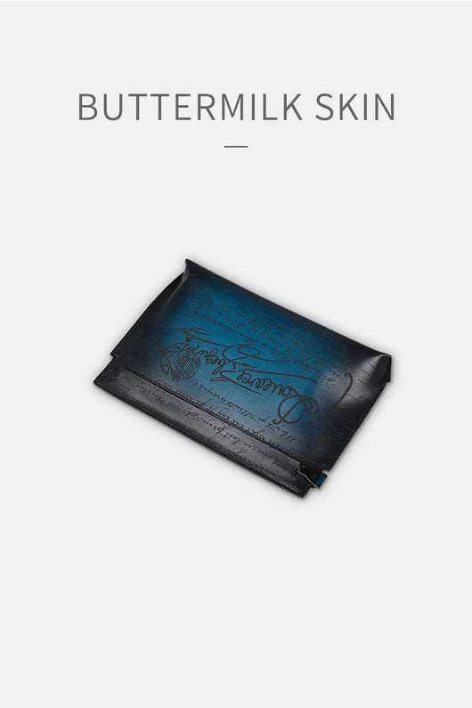 Cartera de Cuero Personalizada para Hombre - Clutch Elegante - Image 7