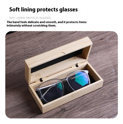 Estuche Organizador de Bambú para Gafas - Caja de Almacenamiento Elegante - Image 14