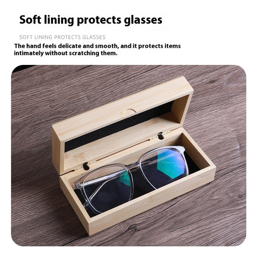 Estuche Organizador de Bambú para Gafas - Caja de Almacenamiento Elegante - Image 14