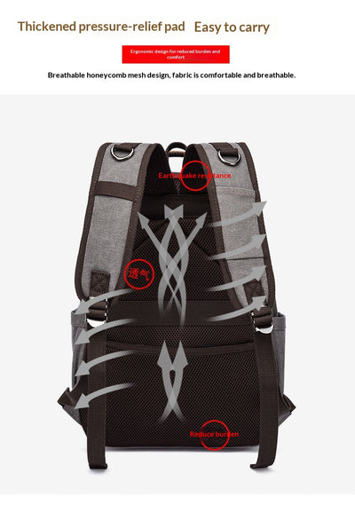 Mochila Minimalista para Hombre con Gran Capacidad - Image 18