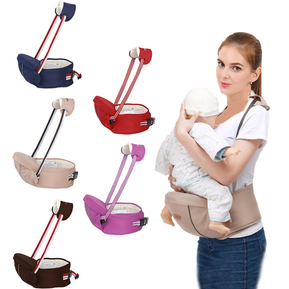 Cargador de Bebé 2 en 1 con Asiento de Cadera - Portátil y Ergonómico