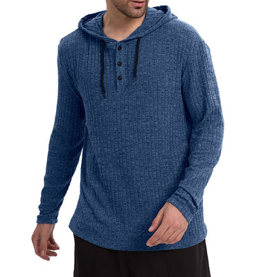 Sudadera con Capucha y Botones - Comodidad Casual para Todos los Días - Image 8