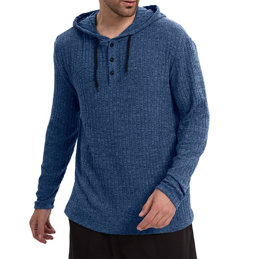 Sudadera con Capucha y Botones - Comodidad Casual para Todos los Días - Image 8