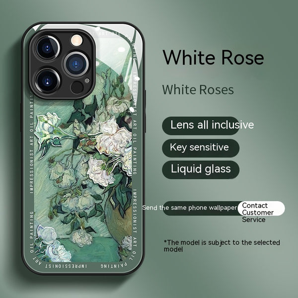 Funda Protectora con Cristal Templado para Teléfono