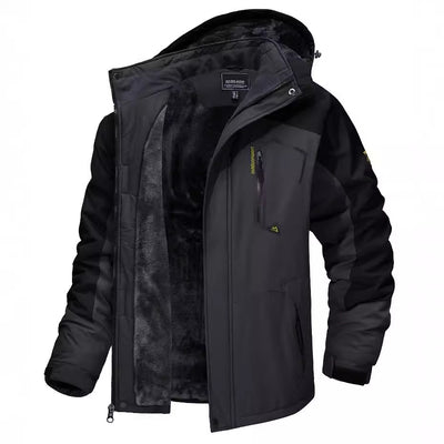 Chaqueta Térmica Impermeable para Hombre - Abrigo Grueso Invierno y Otoño - Image 3