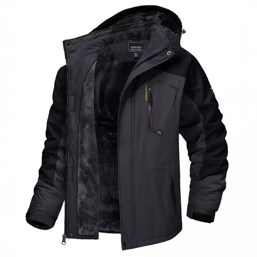 Chaqueta Térmica Impermeable para Hombre - Abrigo Grueso Invierno y Otoño - Image 3