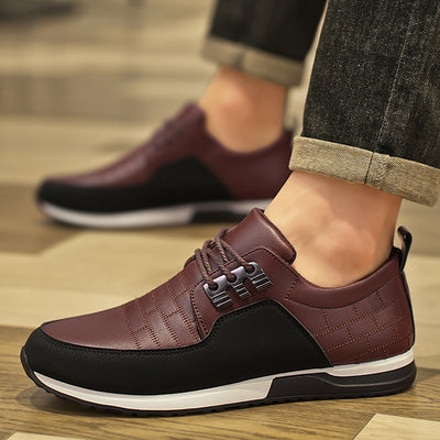 Zapatos Casuales de Cuero para Hombre - Resistentes y Antideslizantes - Image 6