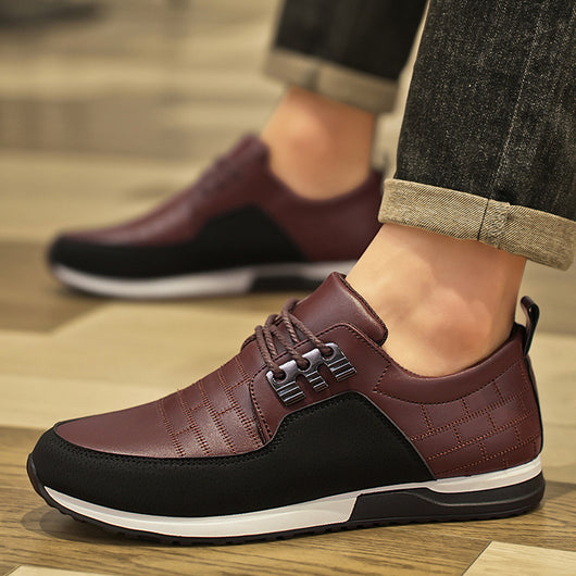 Zapatos Casuales de Cuero para Hombre - Resistentes y Antideslizantes - Image 6