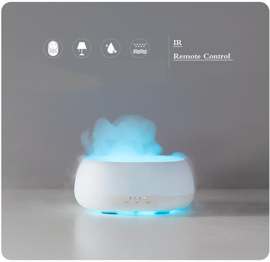 Difusor de Aromas Ultrasónico HOMEFISH 500ml con Humidificador y Luz LED - Image 8