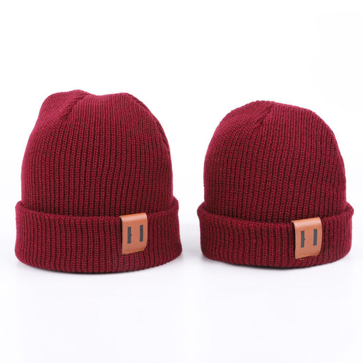 Gorro Térmico de Cuero para Bebé - Protección Cálida en Colores Sólidos - Image 8