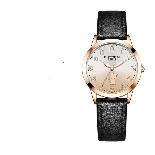Reloj Estudiantil con Diseño de Corazón para Niñas - Image 2