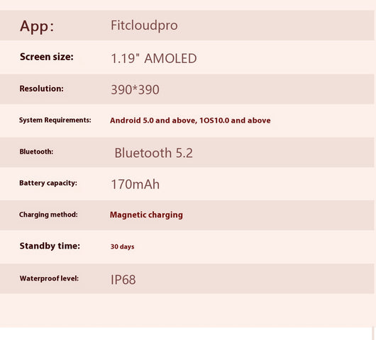 Reloj Inteligente NX7Pro para Mujer - Pantalla 1.19" con Llamadas Bluetooth - Image 8