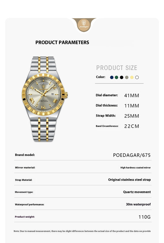 Reloj Inteligente Nocturno Impermeable para Hombre - Image 12