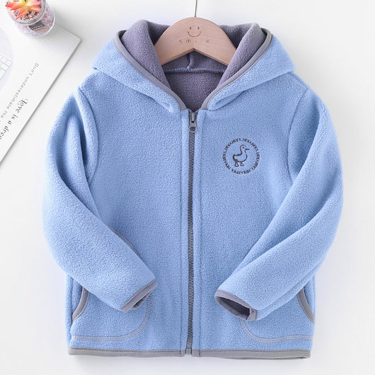 Conjunto de Abrigo Polar con Capucha para Niños - Image 20