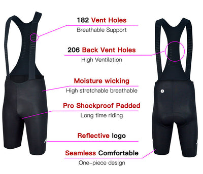 Shorts de Ciclismo con Banda Elástica Integrada para Hombre - Image 10