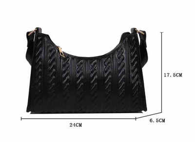 Bolsa Tote de Hombro en Colores Sólidos para Mujer - Image 10