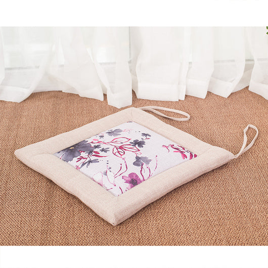 Silla de Comedor Four Seasons con Cojín Antideslizante y Correas de Lino - Image 22