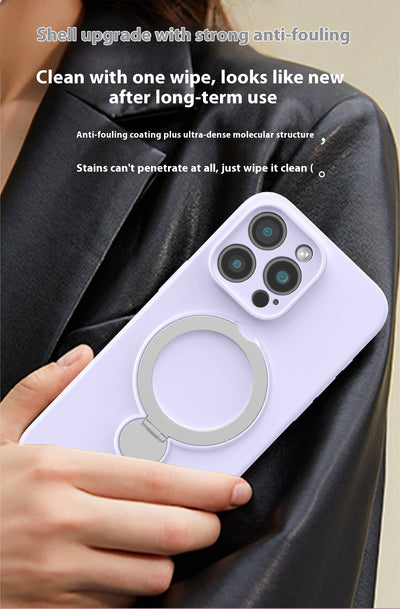 Funda Magnética de Silicona Líquida con Soporte - Protección Anti-caídas - Image 23