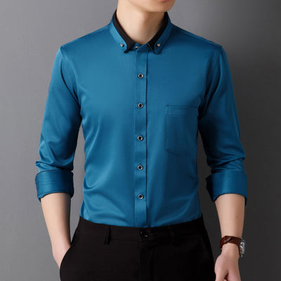 Camisa Ejecutiva Manga Larga sin Planchado - Image 11