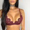 Sexy Lace Lingerie with Intertwined Floral Details