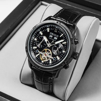 Reloj Deportivo Multifuncional Hombre con Diseño Calado - Image 12