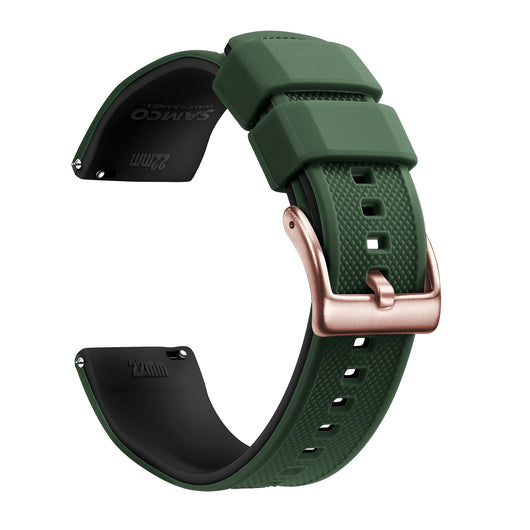 Reloj de Pulsera Deportivo Doble Capa de Silicona - Resistente al Agua - Image 9