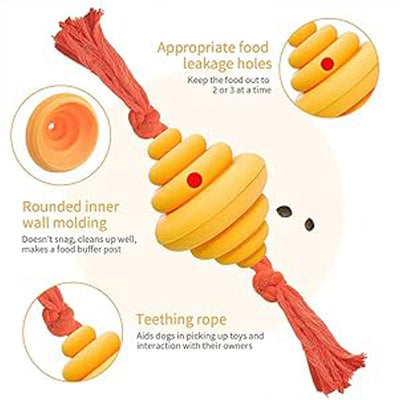 Juguete para Perros con Cuerda y Dispensador de Comida - Image 9