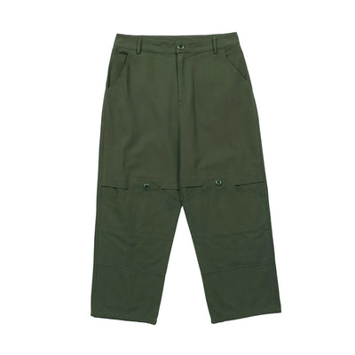 Pantalones Anchos de Lona para Hombre - Estilo Europeo Casual - Image 5