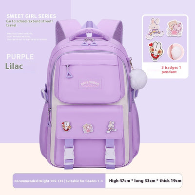 Mochila Escolar de Gran Capacidad Ergonómica para Niños - Image 7