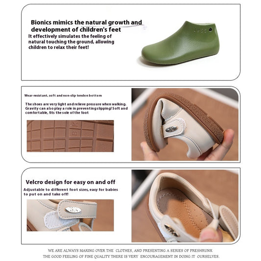 Zapatos de Cuero para Niñas Antideslizantes con Suela Suave - Diseño Princesa - Image 2