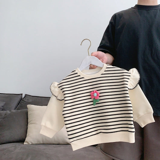 Suéter Infantil con Estampado Floral - Prenda Base Versátil - Image 9