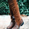 Botas Altas Planas para Mujer Talla Grande 40-43 - Estilo Otoño