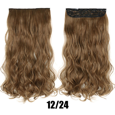 Extensiones de Cabello Ondulado Largo Voluminoso - Efecto Natural Sin Rastro - Image 9