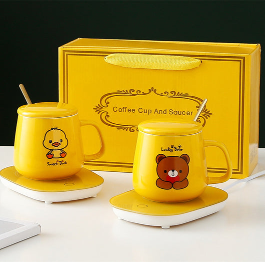 Set de Tazas Térmicas con Control de Temperatura 55°C