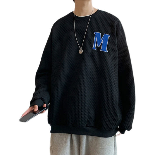 Suéter Cuadrille con Bordado de Letras para Hombre - Marca Trendy - Image 2